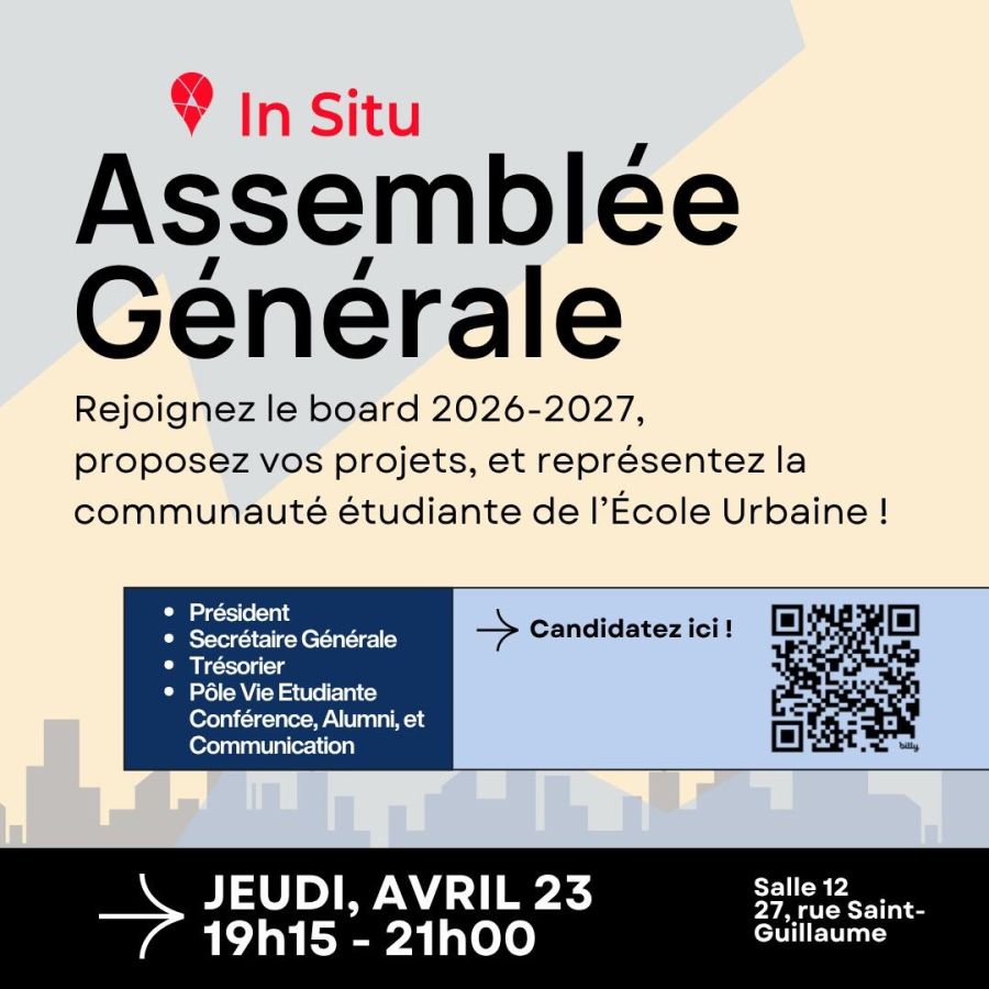 Assemblée Générale In Situ - 2025-2026